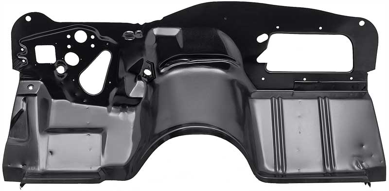 1968 Chevy II, Nova Firewall Panel Assembly without AC EDP Coated