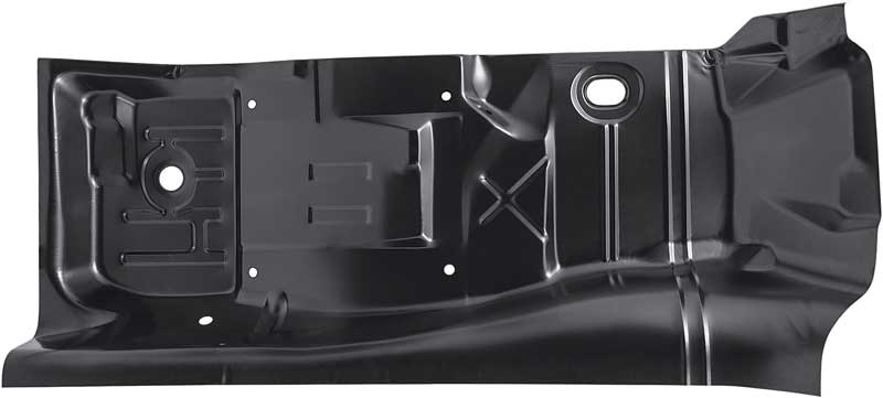 1970-74 Camaro, Firebird Full Length Floor Pan with Toe Board LH Driver Side EDP Coated