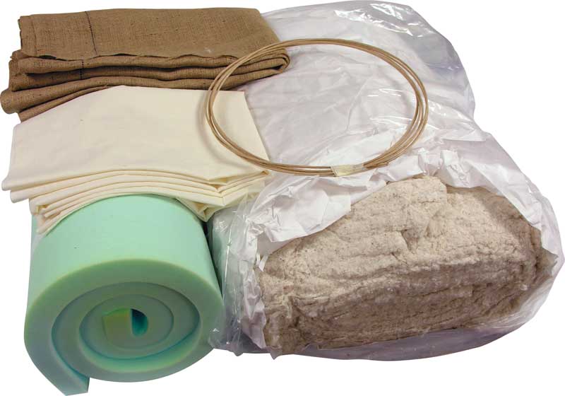 1960-79 Reupholstering Padding Kit For Rear Bench Seat