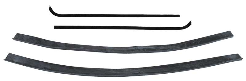 1951-54 Chevrolet/GMC Truck, Inner Window Felt/Anti Rattle, Pair