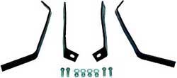 1955-59 Chevrolet/GMC Truck, 1960-62 Chevrolet/GMC 4WD Truck  Rear Bumper Bracket Set Stepside Only