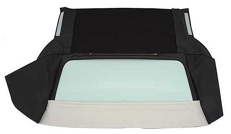 1961-64 GM B-Body Convertible Rear Window Only Glass Vinyl White