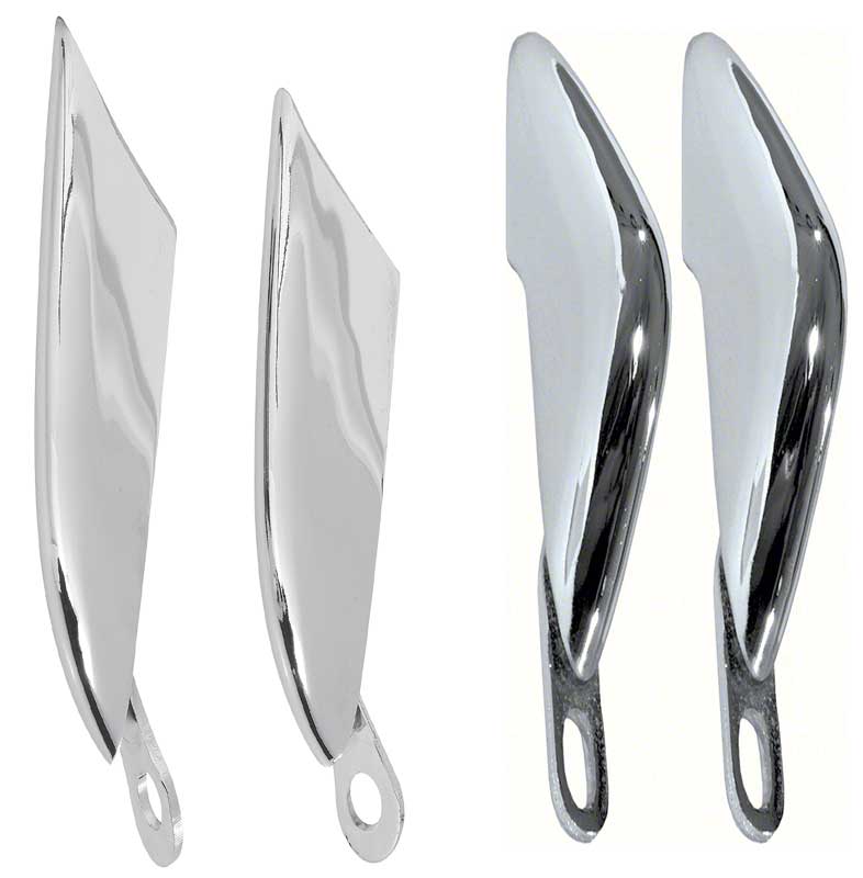 1970-72 Camaro Deluxe Bumper Guards Front and Rear Set of 4