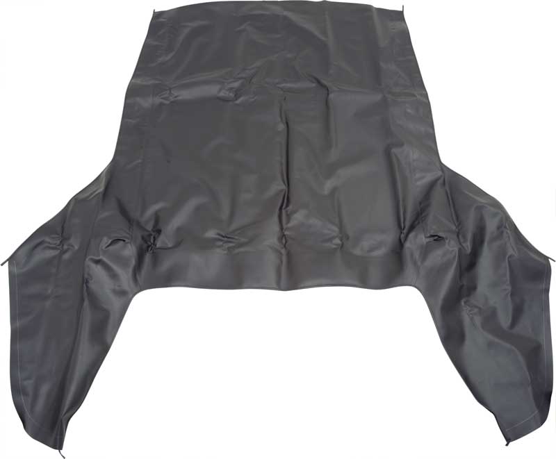 1967-70 Dodge, Plymouth B-Body Convertible Top Crush Black