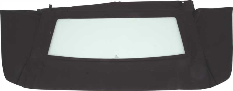 1967-70 Dodge, Plymouth B-Body Convertible Rear Window Tinted Glass Crush Vinyl Black