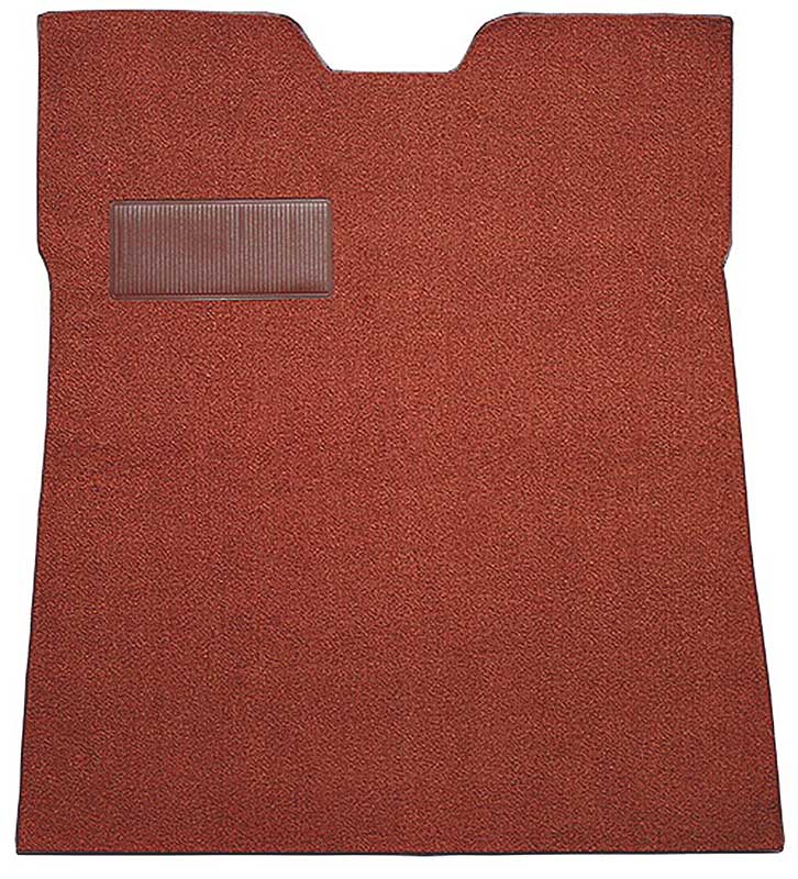 1947-55 Chevrolet/GMC 1st Series Truck Carpet Set Die-Cut Loop Full Floor w/o Seat Riser Die-Cut Loop Red