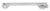 1966-67 Chevrolet Nova Door Glass Frame LH without Glass