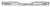 1957-60 Ford Truck Bumper Rear Chrome Styleside