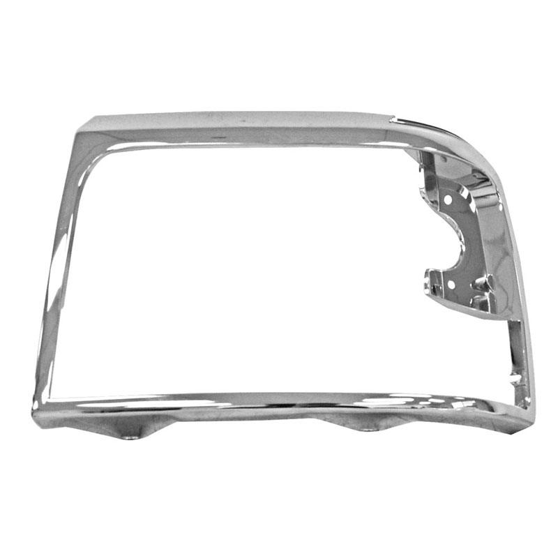 1992-98 Bronco / Ford Truck Headlamp Door LH Chrome/gray