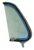 1948-50 Ford Truck Vent Window Assembly LH Tint Glass