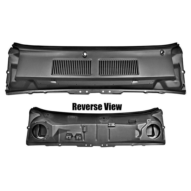 1967-68 Ford Cougar Cowl Panel / Grille Assembly