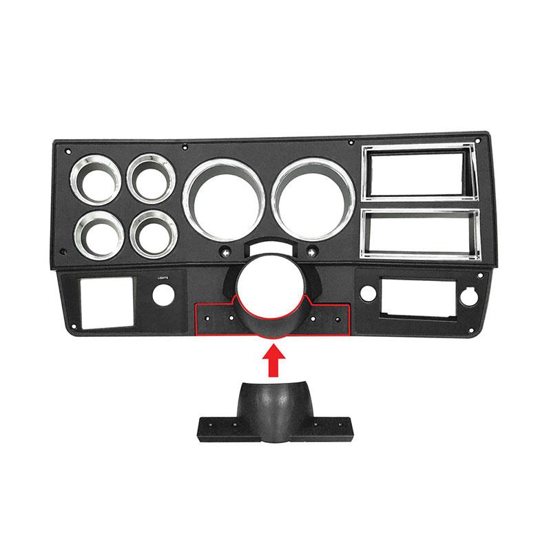 1984-87 Chevrolet Truck Dash Bezel with A/C One Hole