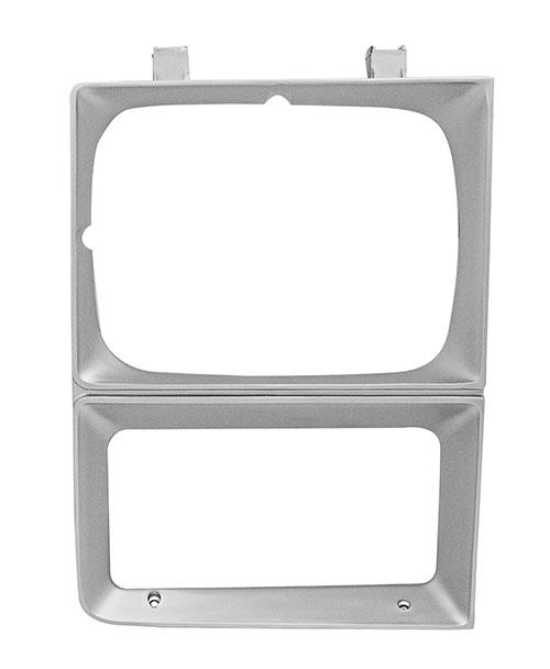 1983-84 Chevrolet Truck Headlamp Door RH Silver