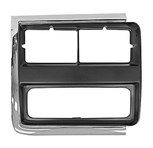 1989-91 Chevrolet Truck Headlamp Door RH Chrome/silver