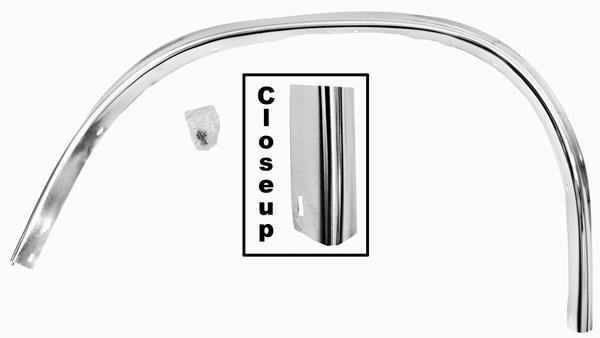 1978-83 Chevrolet Chevelle Molding Wheel Opening Rear RH