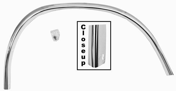 1978-83 Chevrolet Chevelle Molding Wheel Opening Rear LH