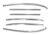1970-77 Ford Maverick Windshield Molding 6 Pieces