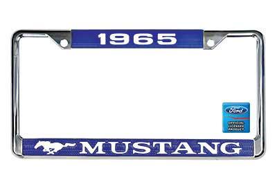 1965 Ford Mustang License Plate Frame
