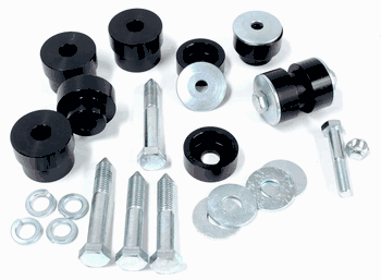 1970-73 Firebird Global West Stock Height Interloc Black Body Bushings