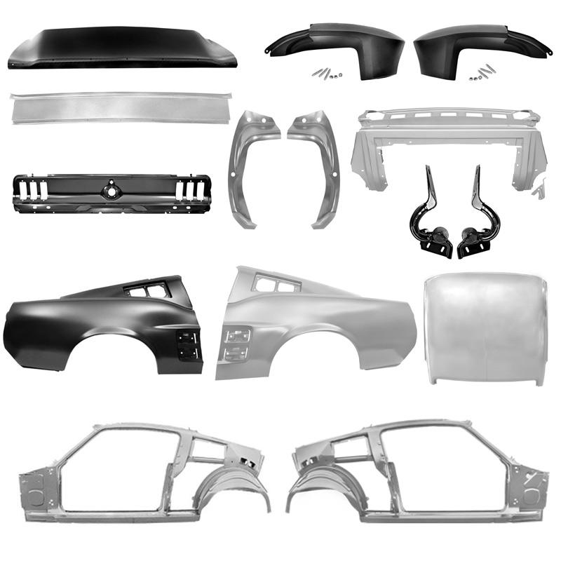 1967-68 Ford Mustang Coupe to Fastback Conversion Kit