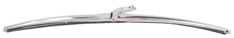 1966-84 Wiper Blade 16" Anco Style 1/4" Bayonet Connector Polished Stainless Each