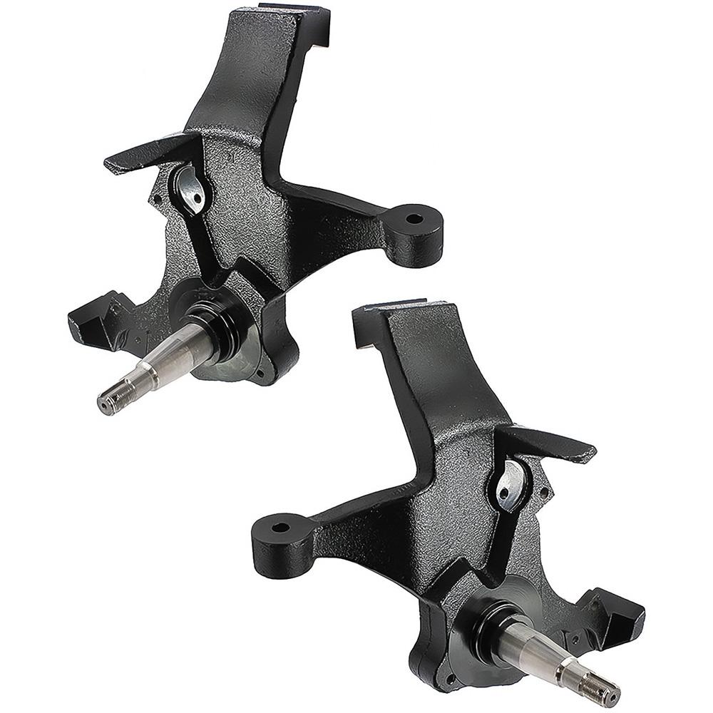 4" Lift Spindles For 88-98 Chevy GMC C1500 C2500 2WD – 5 Lug & 6 Lug – Fits 1.25" Rotor (Pair)