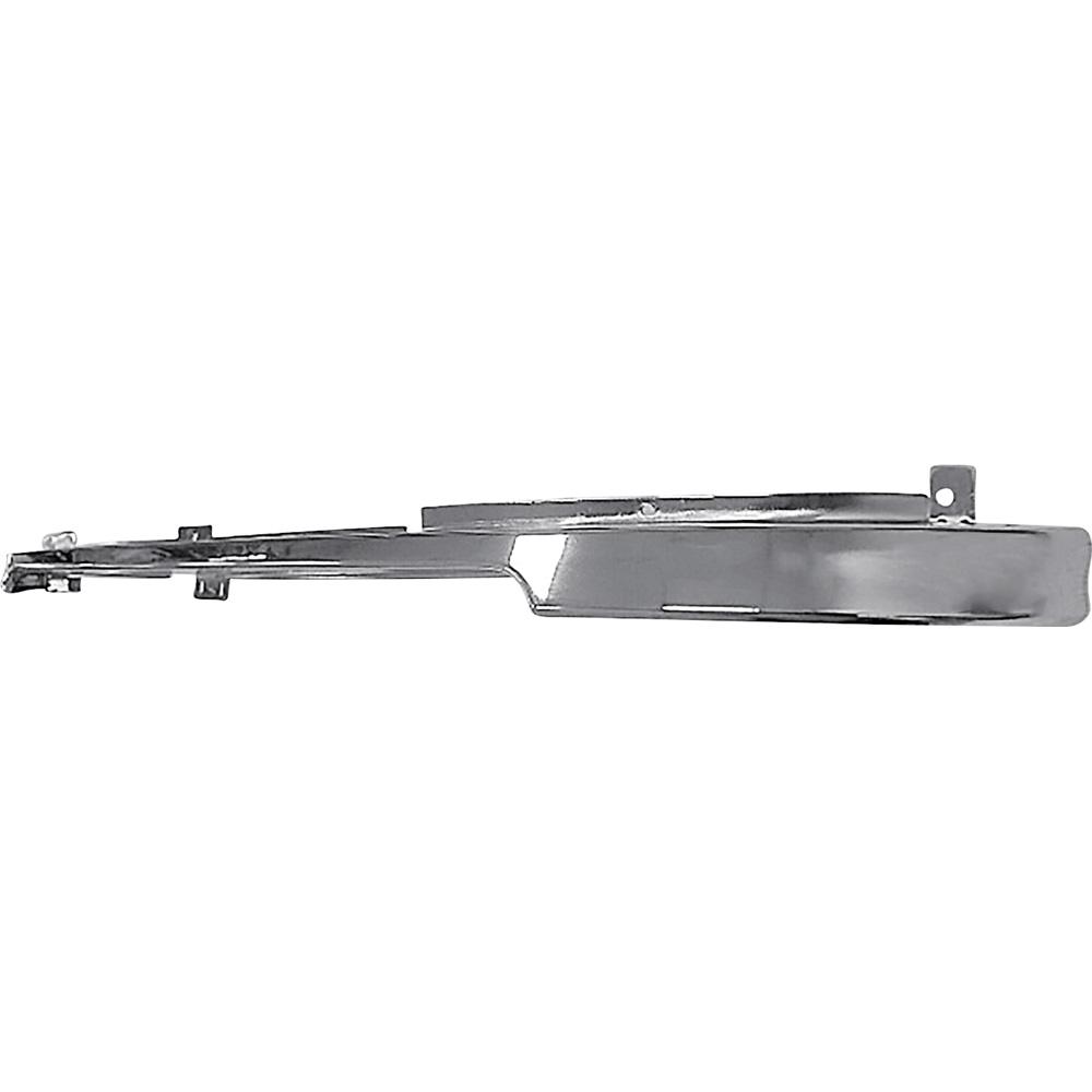 1992-98 Ford F-Series Pickup, Bronco Front Bumper Stone Deflector Upper Heavy Gauge Chrome