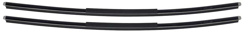 Windshield Wiper Blade Refill 15" For Anco Long Frame Style Blade with Button Release Pair