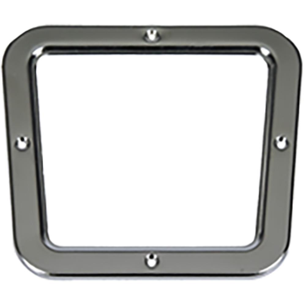 1970-81 Camaro, Firebird Gearshift Boot Retainer Plate Manual Transmission Chrome Plated