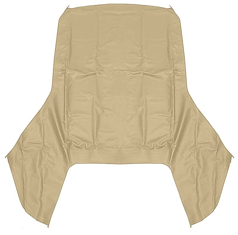 1961-64 GM B-Body Convertible Top Only Use With Glass Window Vinyl Buckskin