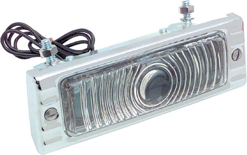 1947-53 Chevy, GMC Pickup Park Light Assembly 6 Volt with Turn Signal and Clear Lens