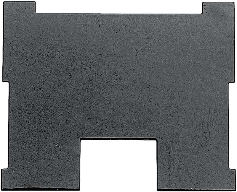 1955-59 Chevrolet/GMC Truck Heater Control Lens Backing Plate