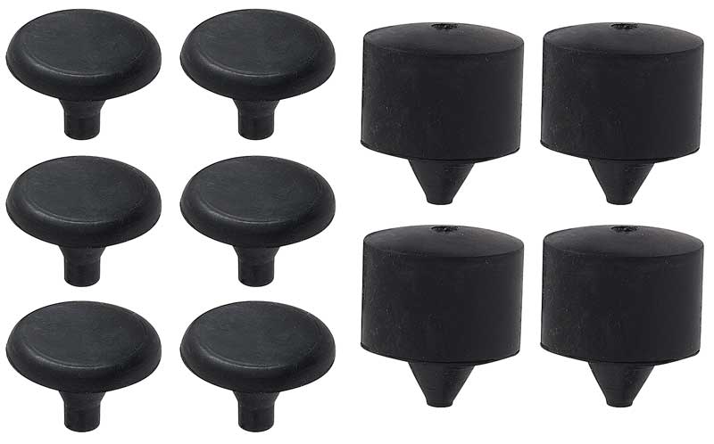 1947-55 GM Truck Hood Rubber Bumper Set  10 Piece Set