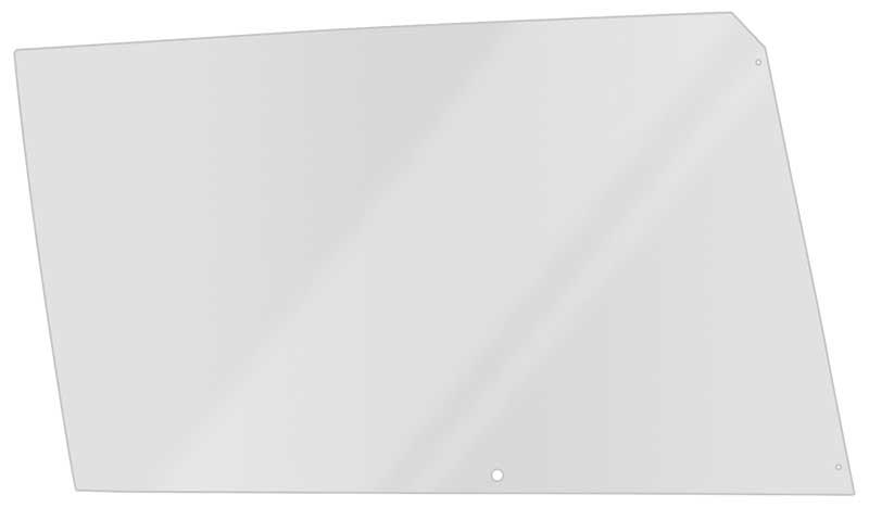 1966 Mopar B-Body 2 Door Hardtop/Convertible Clear Replacement Door Glass RH