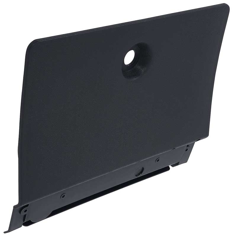 1970-81 Firebird, Trans Am Glove Box Door Cover Without AC Plastic Cover Only Without Steel Door Black