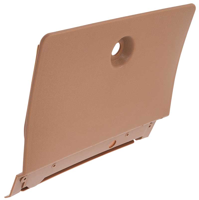 1970-81 Firebird, Trans Am Glove Box Door Cover Without AC Plastic Cover Only Without Steel Door Camel Tan