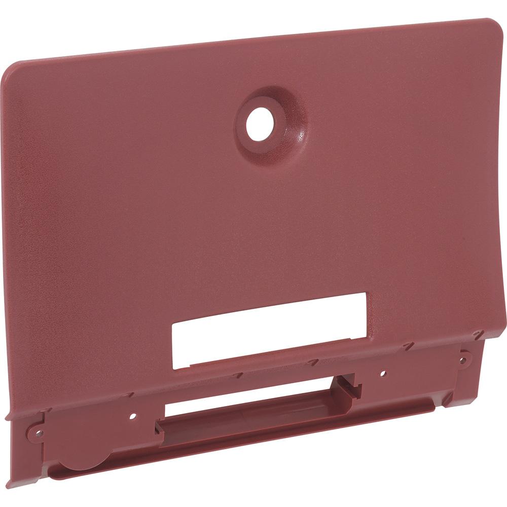 1970-81 Firebird, Trans Am Glove Box Door Cover With AC Plastic Cover Only Without Steel Door Without Vent Deflector Red