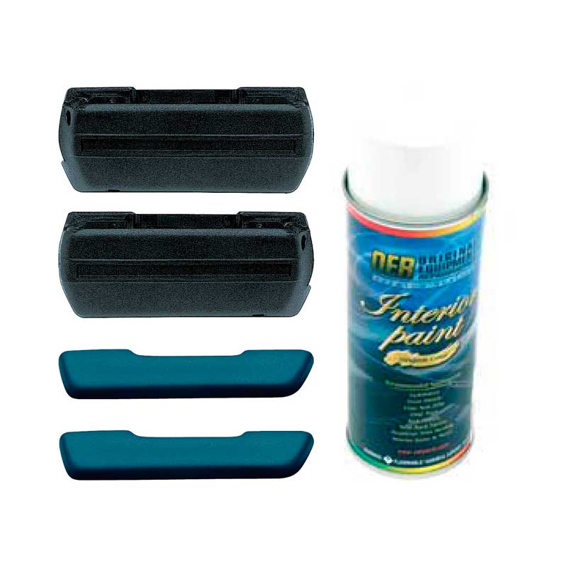 1968 Standard Arm Rest Kit Teal