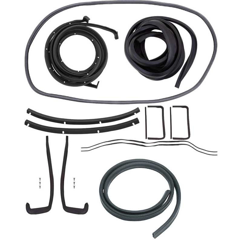 1955-56 Chevy Bel Air Weatherstrip Kit Convertible