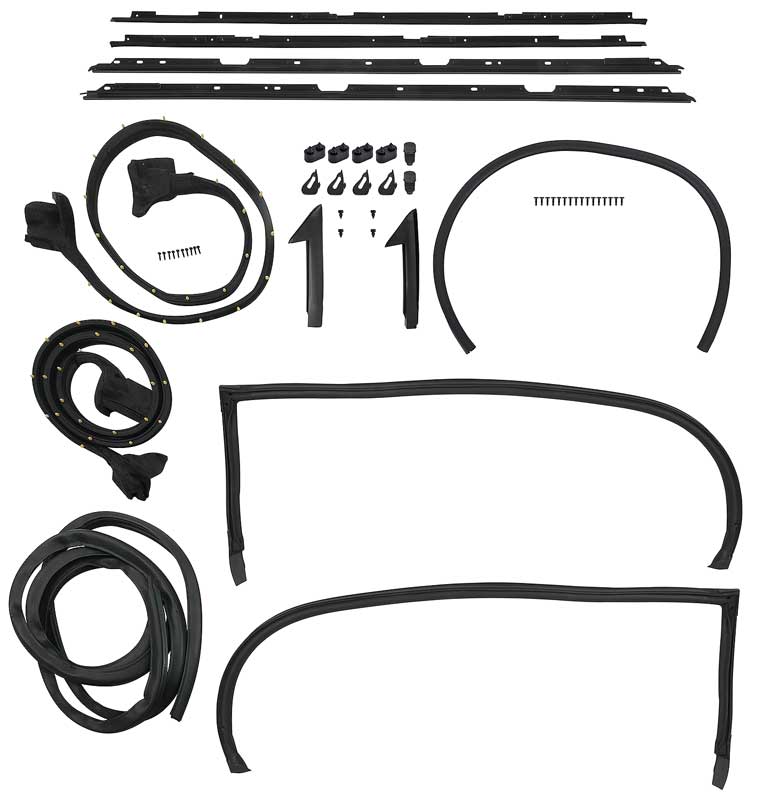 1982-92 Camaro, Firebird Complete Weatherstrip Kit Coupe without T-Top