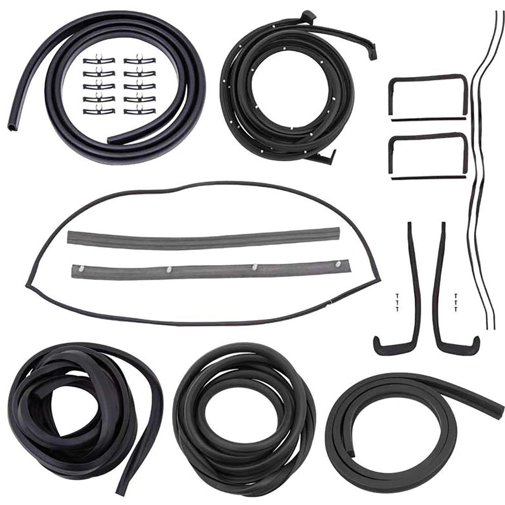 1955-56 Chevy Bel Air, 150, 210 Weatherstrip Kit 2 Door Sedan