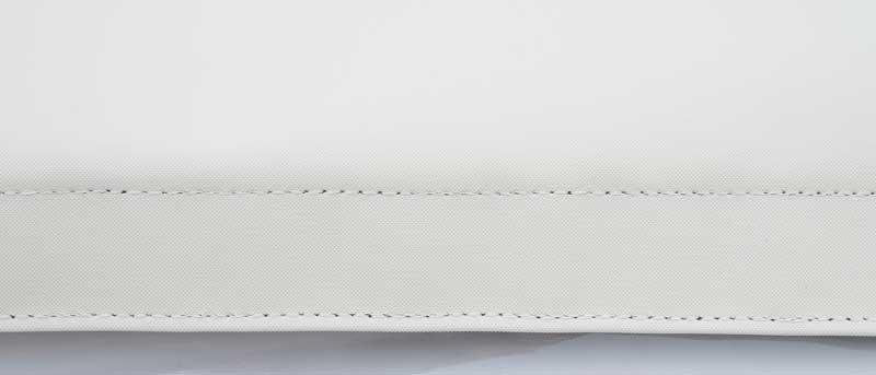 1963 Fury, Polara Convertible Rear Window Plastic Curtain Pinpoint Vinyl White