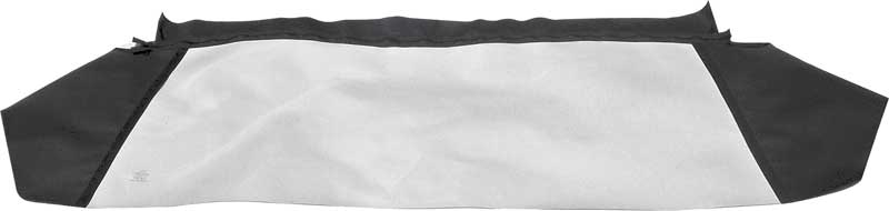1964-65 Dodge, Plymouth C-Body Convertible Rear Window Plastic Curtain Pinpoint Vinyl Black