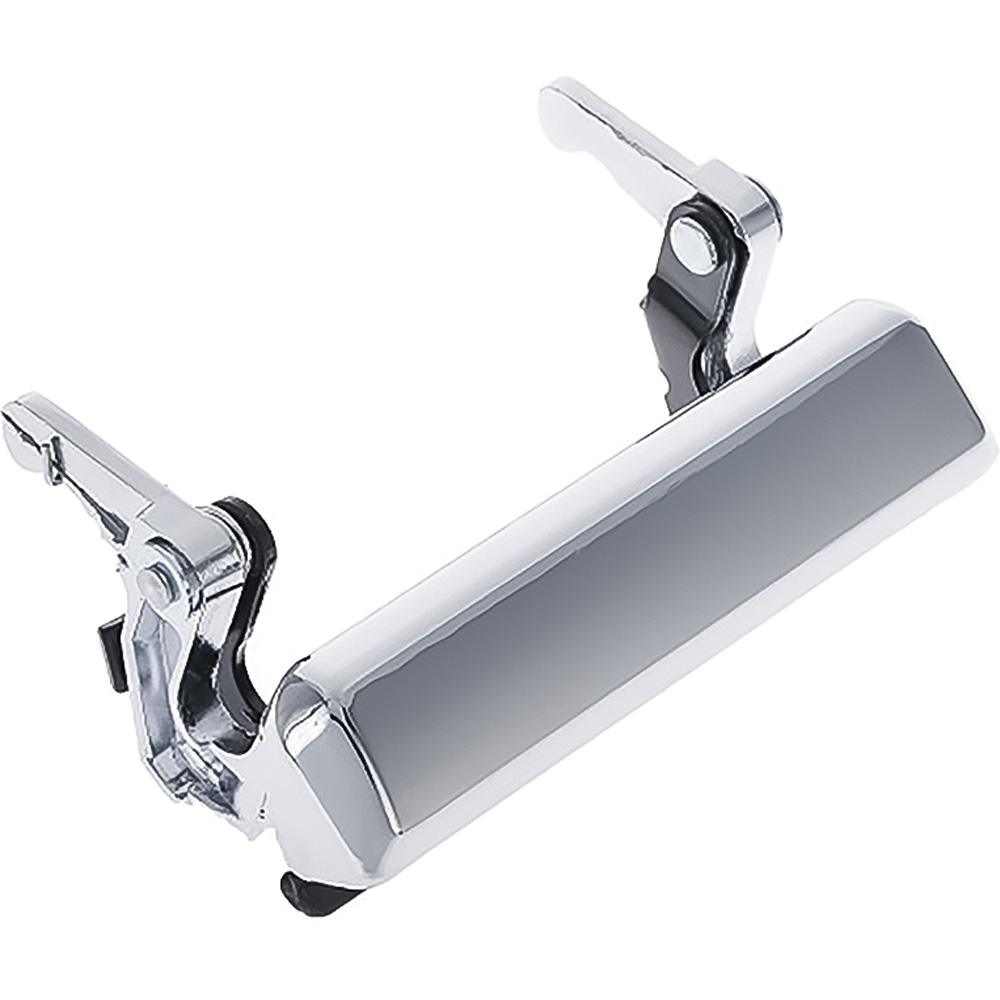 1987-96 Ford F-100, F-250, F-350 Tailgate Latch Release Handle With Zinc Metal Lift Lever Chrome