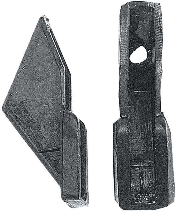1963-64 Chevrolet Impala Upper Vent Window Rubber Bumpers Hardtop