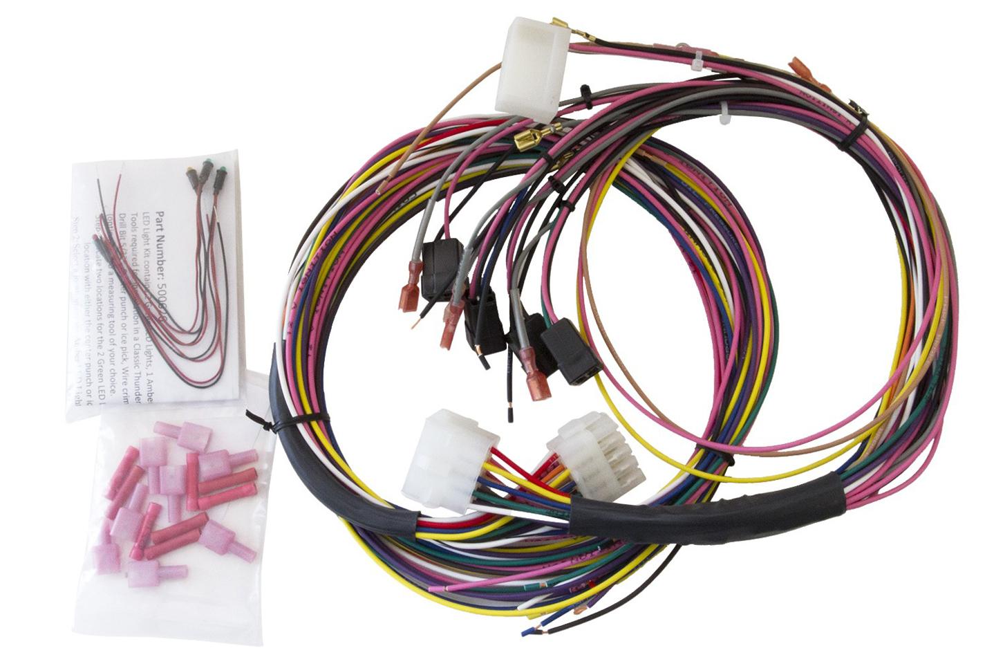 Auto Meter Universal Wiring Harness For Tach/Speedo Electric Gauges Incl LED Indicators