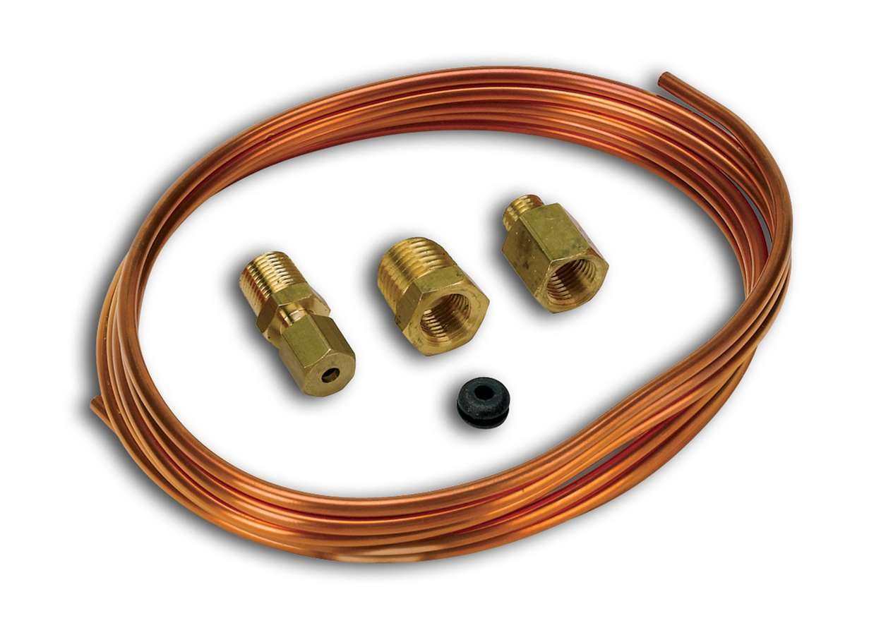 Auto Meter 1/8" Copper Tubing Set