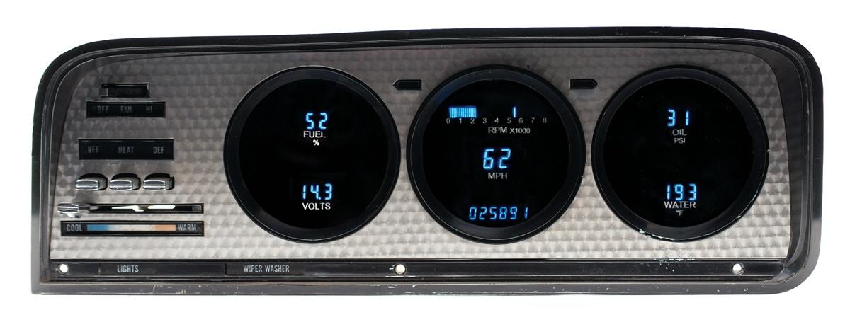 73-85 Jeep Wagoneer & J Trucks VFD System w/Blue and Teal Lenses