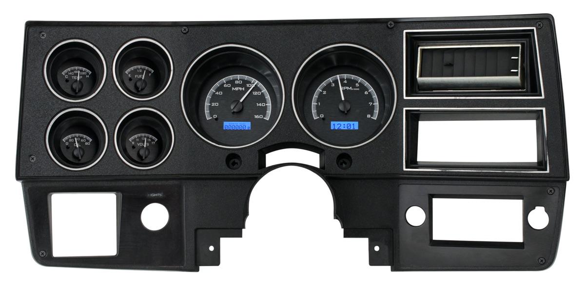 1973-87 Chevy Pickup VHX System, Black Alloy Style Face