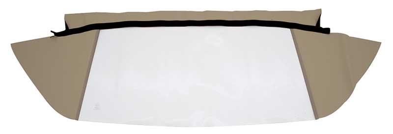 1962-63 Chevy II/Nova Convertible Rear Window Only Plastic Vinyl Tan